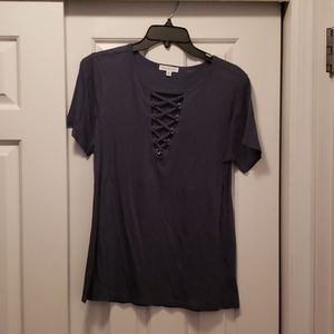 Socialite blue causal tshirt